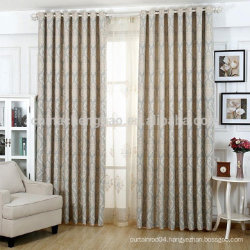 Luxury customized jacquard window curtain fabric